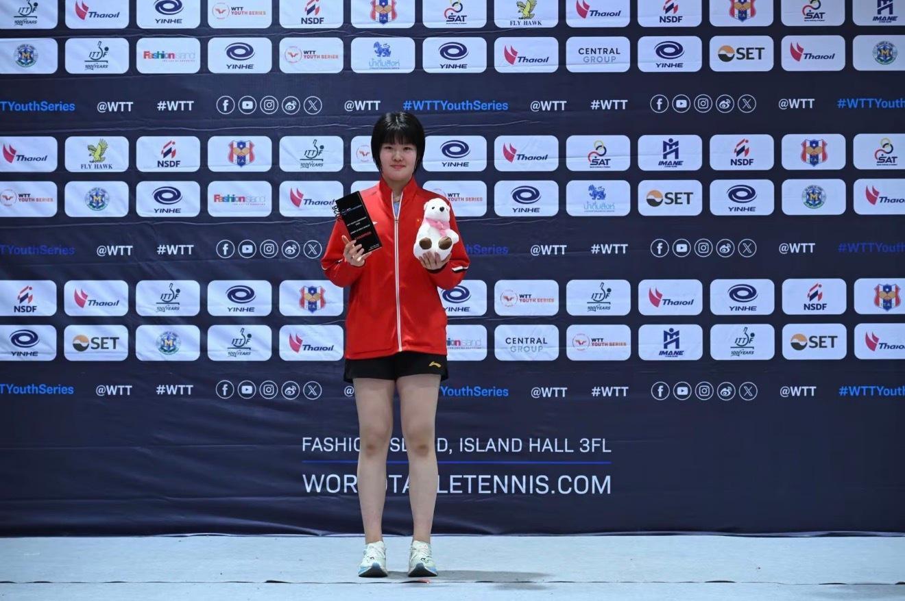 开云官网-3-0跳级夺冠！中国女乒15岁新星再闪耀：陈梦师妹疯狂收割冠军